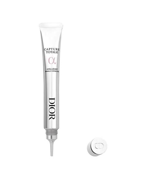 capture totale hyaluspot dior|Capture Totale Hyalushot: Hyaluronic Acid Wrinkle.